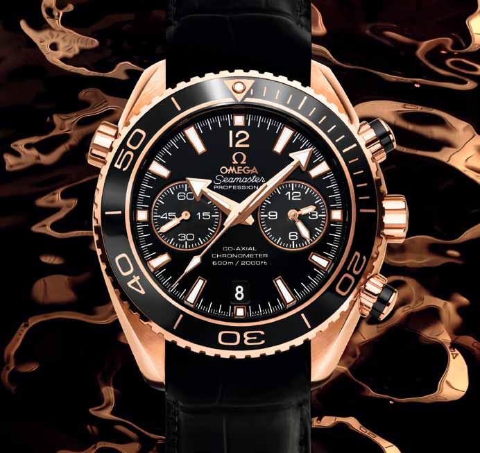 Seamaster PLANET OCEAN CERAGOLD A world premiere: the ceragold OMEGA s upgrade of the Planet Ocean collection was one of the industry s most talked about and warmly welcomed product releases in 2011.