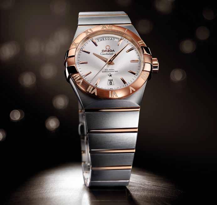 Constellation 38 mm Day-Date The watches in the OMEGA Constellation line are among the world s most popular and instantly recognizable timepieces.