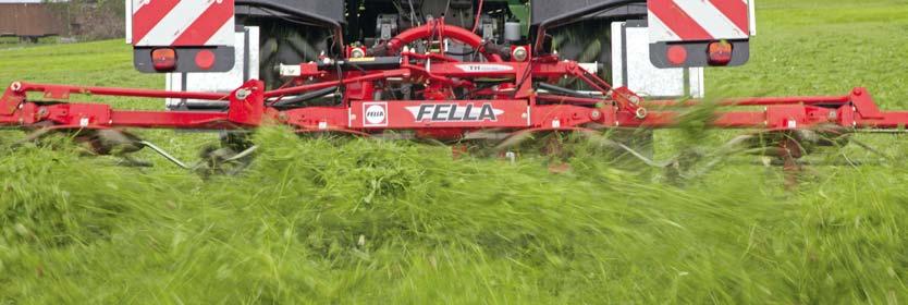 4 HAY TEDDERS WHY A FELLA HAY TEDDER? FELLA launched its first hay tedder onto the market as early as 1963.