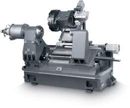 scales in the Y and Z-axes Water-cooled, integrated spindle motors Cooling of the