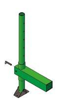 3M DBI-SALA Counterweight Systems The Counterweight Base assembles and disassembles without tools and can be fitted with a variety of
