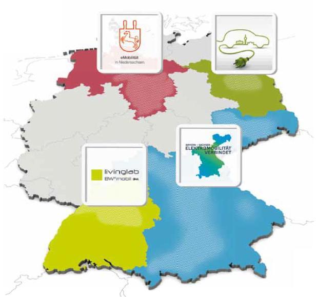 Based on a decision by the German Bundestag, research and development into alternative drive systems is to take place across each of these regions.