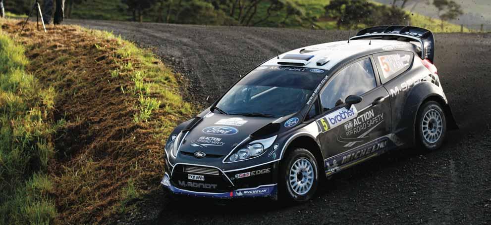 qualifier and early front-runner Latvala settled for seventh for the Ford World Rally Team.