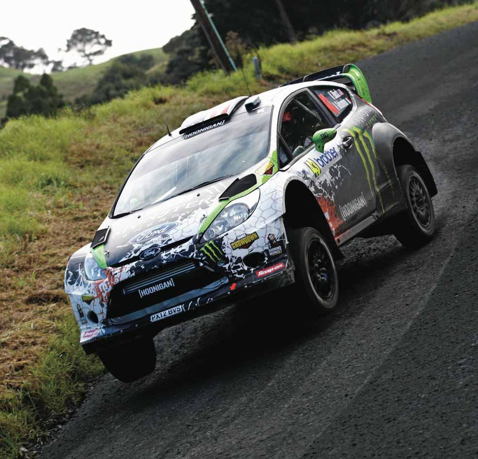 Twotime PWRC champ Armindo Araujo, from Portugal, bought another MINI home in eighth, American star Ken Block was ninth in a Ford and Austrian Manfred Stohl, in his first WRC event since 2007, was