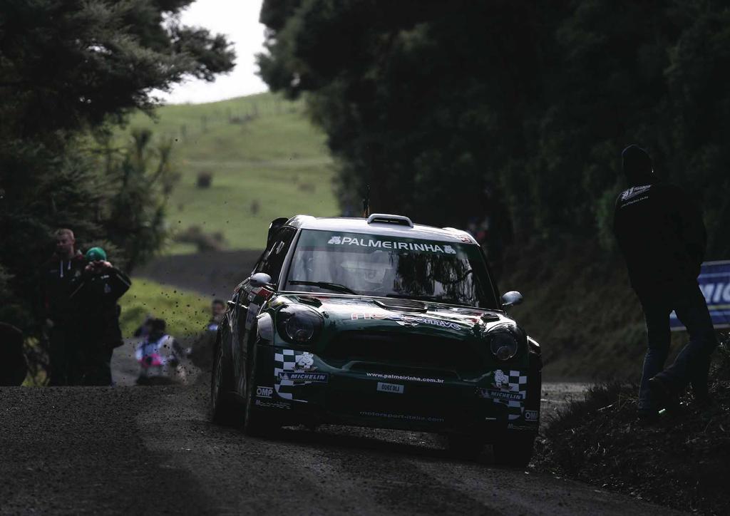CLOSING SHOT Still the greatest sounding World Rally Car at the moment, the MINI John Cooper Works WRC.