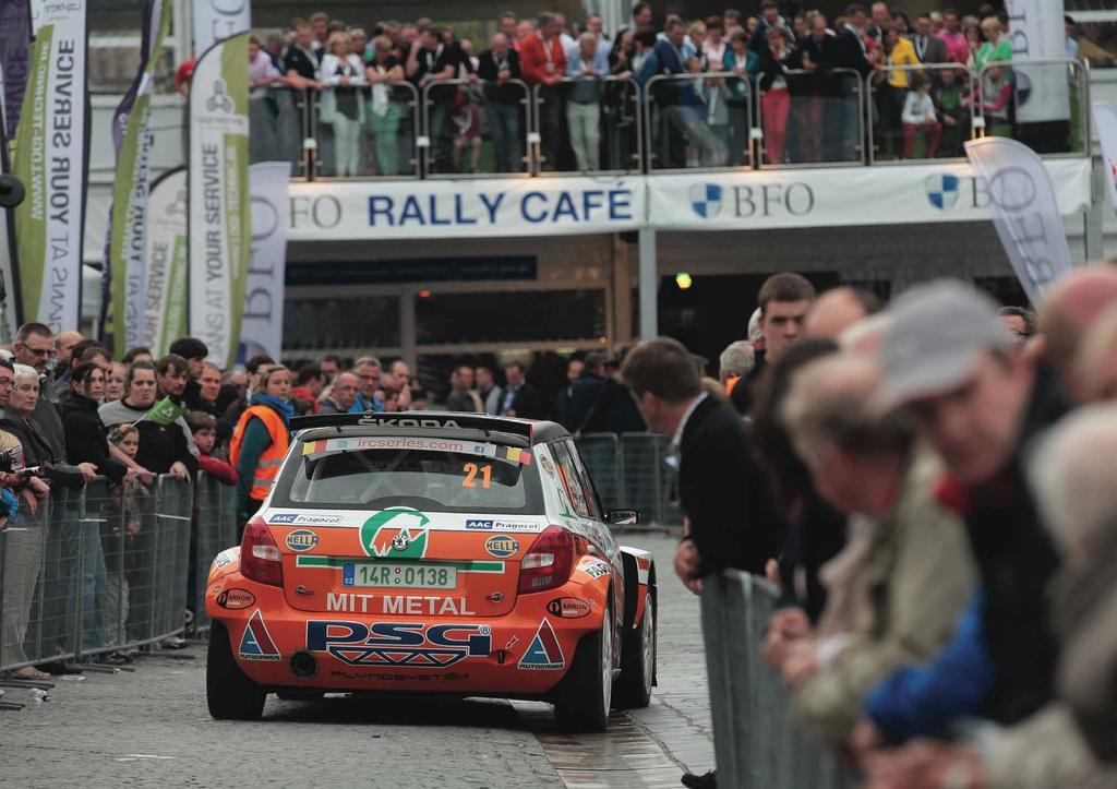 OPENING SHOT Rally cars dominate June in Belgium s historic town on Ypres.
