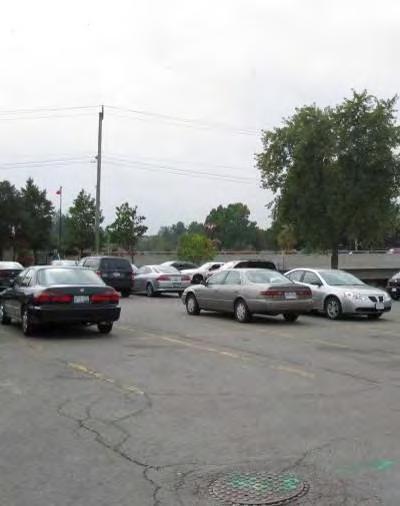 m. with a peak overall utilization of approximately 75% - 80% (±400 spaces occupied). Parking demands, notably, significantly decrease after approximately 4:30 p.m. with overall utilization rates falling to no more than 40% (±200 spaces occupied).