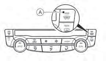 THERMACLEAR HEATED WINDSCREEN BUTTON NOTE In the AUTO position (where fitted), the rear wiper will not begin to sweep when the shift lever is placed in the R position.