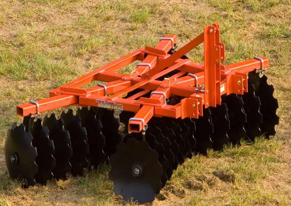 HL SERIES Heavy Lift Tandem Disc Harrows Designed for 60 to 100 horsepower tractors Avail.