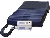 The 1100EC features high strength air cushions, which are vented to provide clinically effective low air loss therapy.