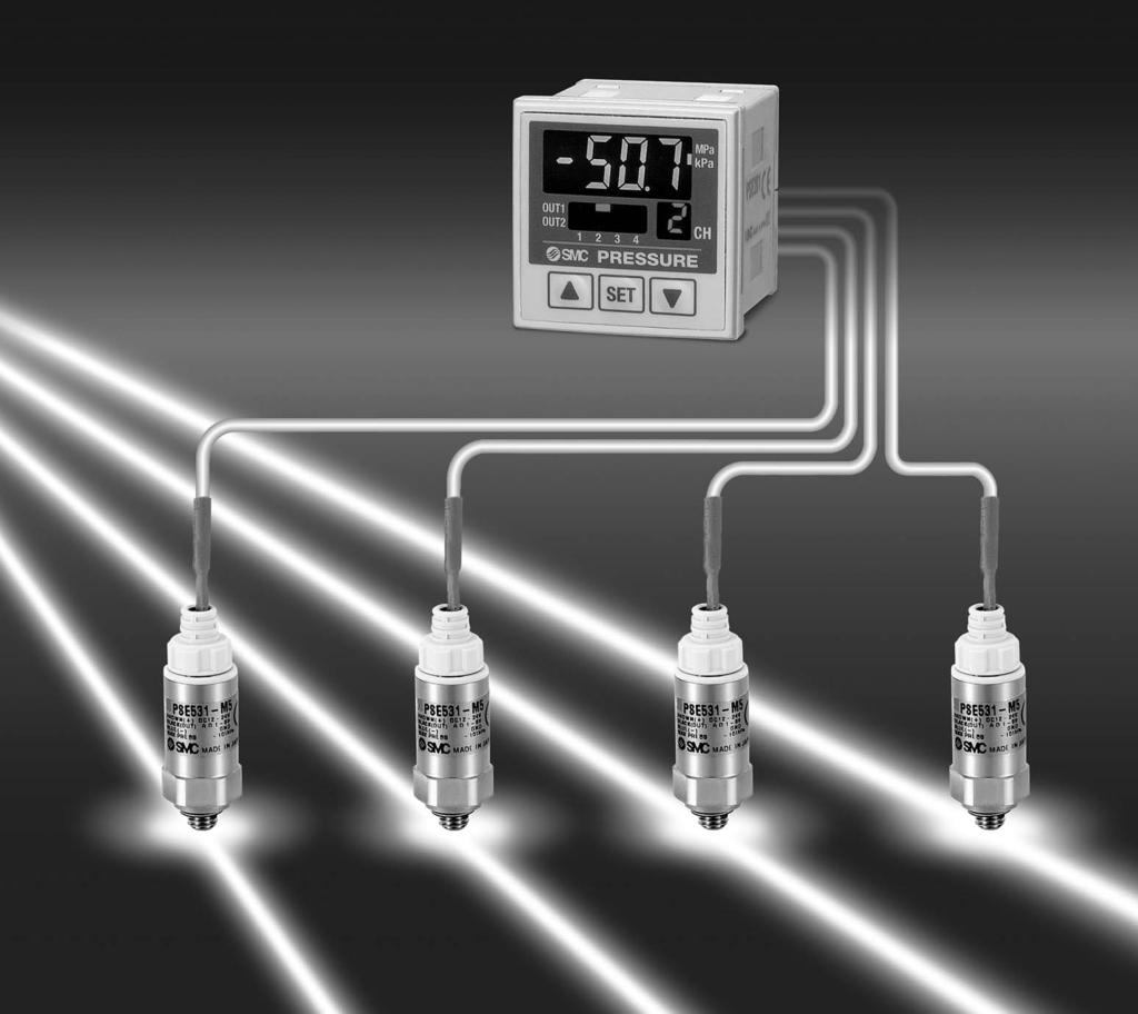 High Precision, Remote Type Digital Pressure Sensor Series PSE530/200 SE ISE PSE I SE3 PS I SE 1