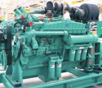 QSK23 High performance for tough applications VTA28 Cost effective power Providing the power between 392 kwe and With Cummins electronic intelligence, your genset The V28 engine benefits from many
