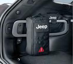 Interior ccessories Storage - Cargo Management System D E F G H Cherokee 2018 2014 Cooler that is collapsible with shoulder strap. Soft flexible material with Jeep 82213723 0.0 brand logo.