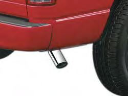 Chrome Exhaust Tips add a sporty finished look and are easily installed.
