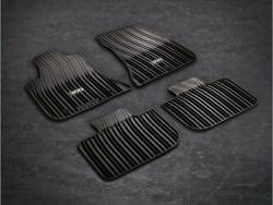 Interior ccessories Floor Mats - Premium Carpet Mats G H Town & Country 2016 2013 Premium Carpet Floor Mats, Black - First and Second Rows, Stow n` Go ( 82213480B 0.