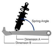 differential and axle weight; 1/2 of the spring and shock absorber weights. Unsprung corner weight is usually around 70-120 lbs.