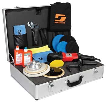 PAINT FINISHING TOOLS 51593 51590 ELECTRIC RIGHT ANGLE POLISHER KIT Model 51593 EU Plug Model 51594 UK Plug Complete Kit allows excellent rotary and random orbital polishing and cleaning operations