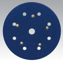 ADDITIONAL ACCESSORIES Vinyl-Face Gear-Driven Sanding Pads For use with Two-Hand Gear-Driven Sanders Vacuum Part Number Diameter Thickness Holes Density Max RPM Screws 57763 152 mm (6") 10 mm (3/8")