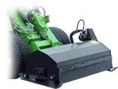 It is a mulching mower, but by removing the mulching blades it can also eject the grass to the side or under the mower. Cutting height can be adjusted independently on each wheel.