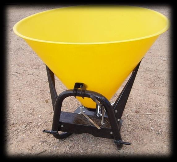 PLASTIC SEEDER Driveline Included High Quality Plastic Cone UV