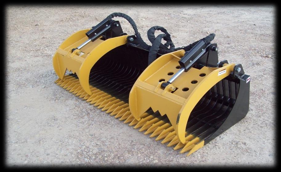 BUG20 20" Width UTILITY GRAPPLE Designed for Tractors 30-70 HP Strong 32" heat treated tines are