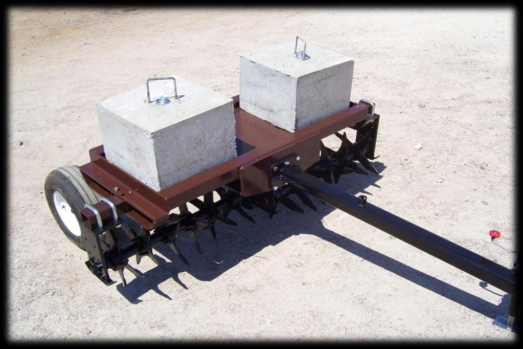 The Armstrong Ag Rollavator (RV) is a Rolling Aerator With Tines That RV6 RV8 RV10 RV12 RV 15 Penetrate and Shatter Compacted Soils.