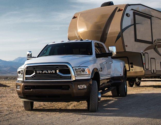 2018 RAM COMMERCIAL FIFTH-WHEEL TOWING 3 UP TO 30,000 LB (13,608 KG) CONTENTS BEST-IN-CLASS STRENGTHS TO SUPPORT YOUR BUSINESS.