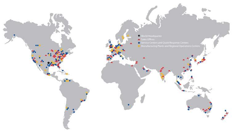 Global Reach, Local Presence With approximately 15,000 employees in more than 50 countries, Flowserve Corporation (NYSE