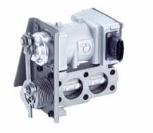 The system module varieties developed by Pierburg are based on the use of common parts for actuators and valve bodies in order