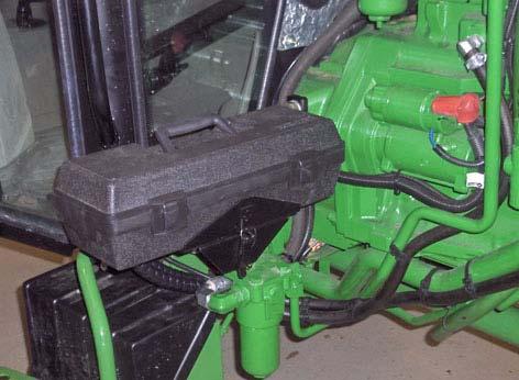 This system has a pre-braking function that applies pressure to the implement brakes that is proportionally to the pressure applied to the brake pedal.
