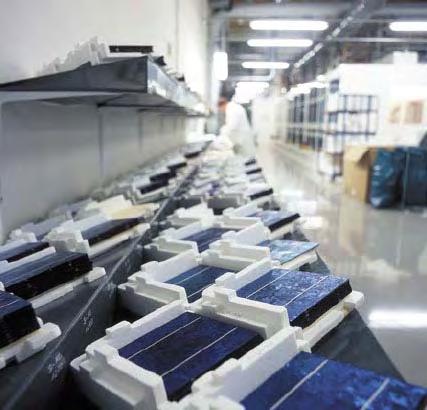 Industrial activity (BG/GR) PV Production facilities in