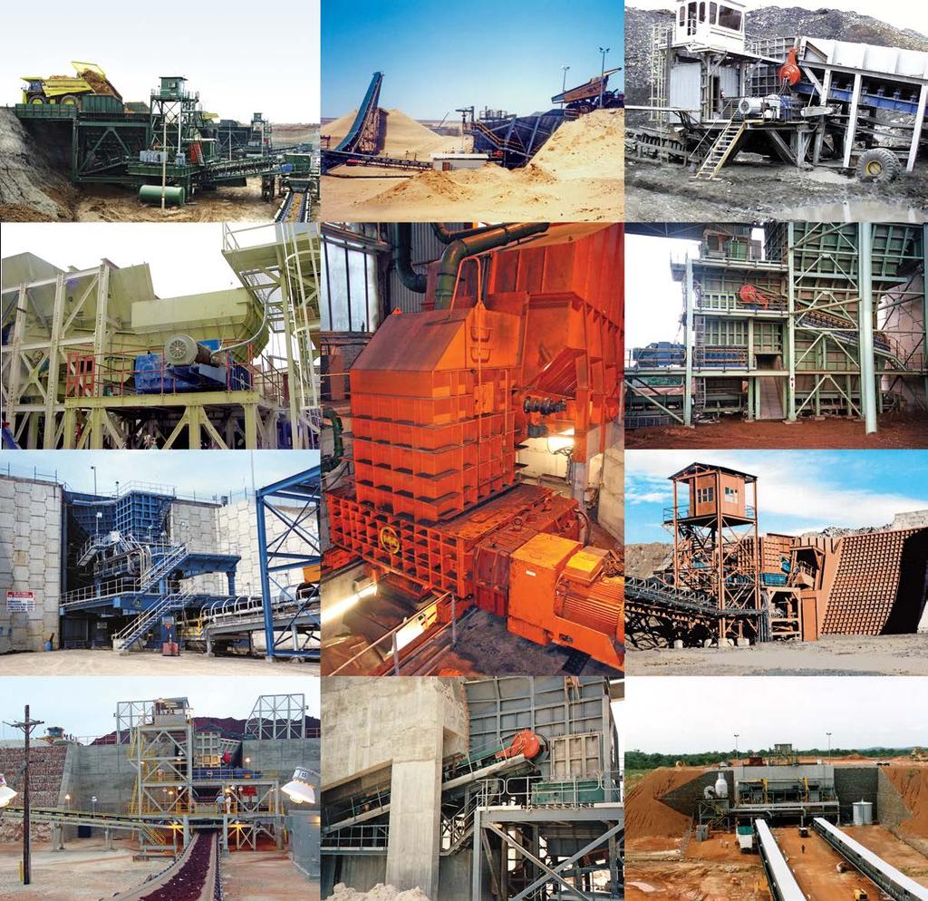 The MMD 1000 Series Twin-Shaft Sizer Overburden Thailand In: 1,200mm Out: -400mm Capacity: 6,500TPH Mineral Sands South Africa In: 1,500mm Out: -300mm Capacity: 1,500TPH Overburden