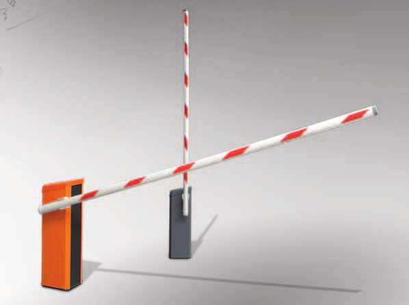 Toll HighSpeed barriers offer faster opening times than the Pro models and are thus ideally suited for very high traffic volumes or applications with automatic