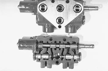 Below is a cutaway of an actual hydraulic control valve (Fig 10).