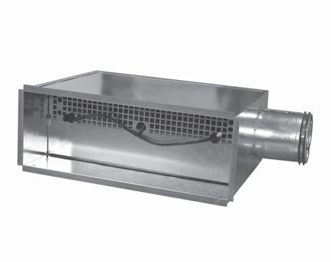 WB Dimensions B + A + Ød nom Description WB is a plenum box for supply air intended to achieve a stable flow to rectangular front plates or grilles.