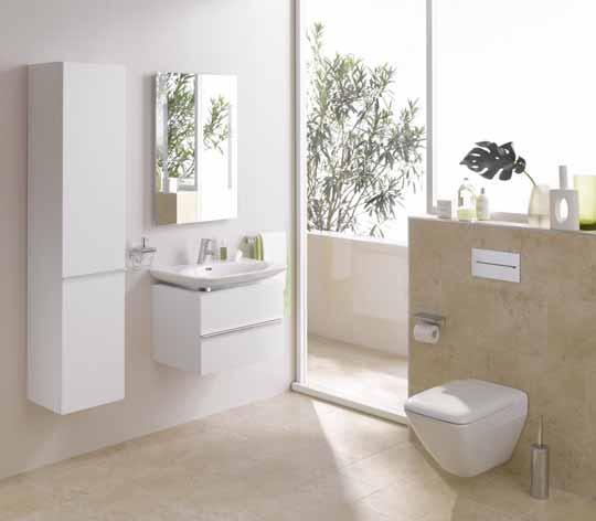 Tapware, accessories, furniture and basin not available in Australia. Back To Wall Pan WELS 4 star, 4.