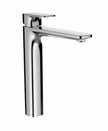 Basin Mixer Chrome WELS 4 star, 7.5 ltrs/min Clearance 103mm Reach 115mm Also available with zero handle kit Mid Basin Mixer Chrome WELS 4 star, 7.