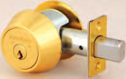Deadbolt & Deadlatch Locks The Maxum deadbolt lock series offers superior physical protection and key control to fit your security needs.