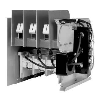Except for the 00 ampere Frame Contactor, SJ and SL AMPGARD assemblies are virtually identical. Replacement Capabilities Renewal and Replacement Parts for SJ Design Starters Refer to RP.J.0.T.