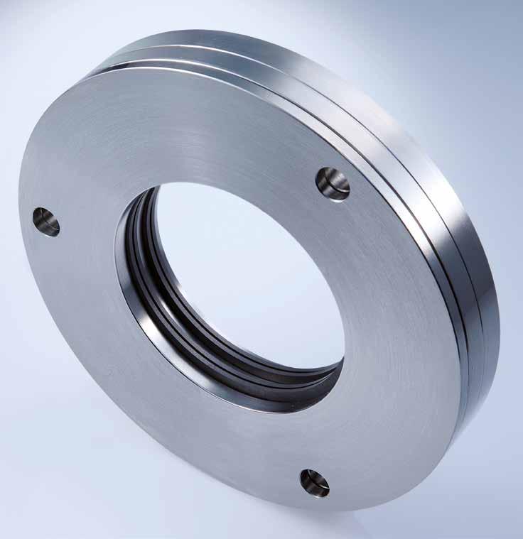 Carbon Floating Ring Seals Shaft seals Espey WKA300 C B H B H A 5 4 6 +2 7 3 d h7 d Features Multi-part seal rings, radially cut Very small operation gap low leakage ry running Self-adjusting seal