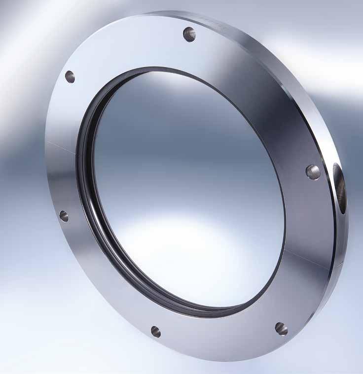 Carbon Floating Ring Seals Shaft seals Espey W00 25 dh6 d B 4 3 2 Features Split housing design Multi-part seal rings, radially cut Very small operation gap low leakage ry running Self-adjusting seal