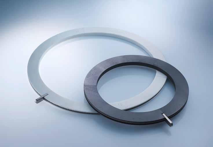 Carbon Floating Ring Seals Shaft seals Espey W200 L 3 4 2 5 d d B 3 Features Split housing design Multi-part seal rings, radially cut Very small operation gap low leakage ry running Self-adjusting