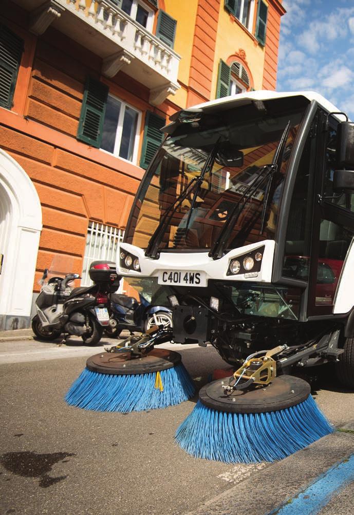 Excellence & Accreditation Johnston Sweeper is committed to producing equipment that incorporates all the very latest technological advances in performance, efficiency, running costs and impact on
