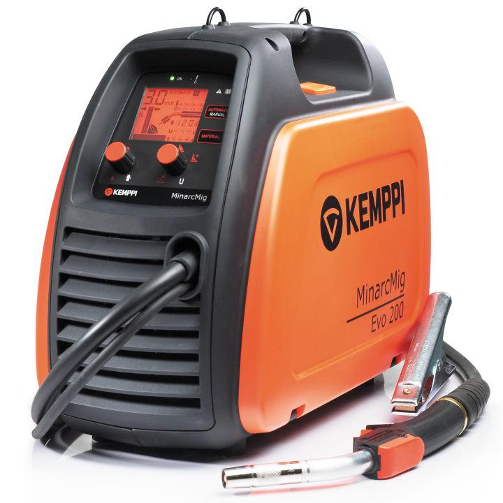 MinarcMig Evo 200 EASY MIG/MAG WELDING FOR THE MOBILE WELDER MinarcMig Evo 200 is a portable MIG/MAG welder that delivers