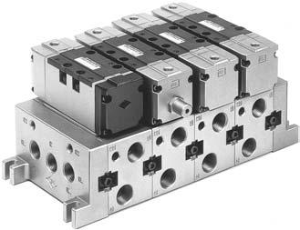 The manifold Series VVA7 has a wide variety of functions and piping, compatible with virtually any application.