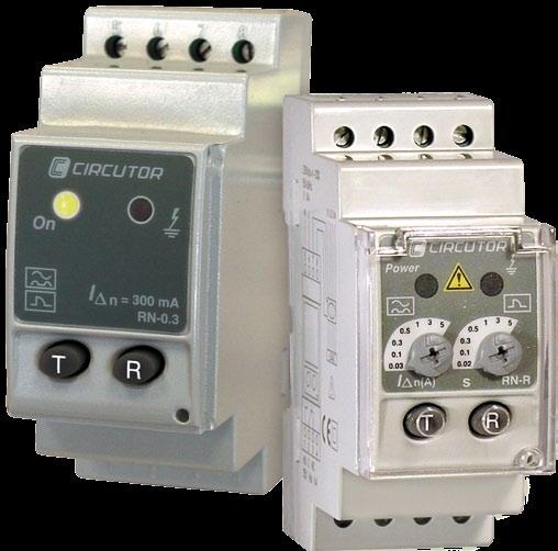 P.1 Industrial earth leakage protection WN Series RN / RN-R Electronic earth leakage relay with external transformer of the WN Series Description Electronic earth leakage protection relay, used to