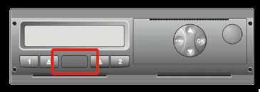 Connecting the Downloadkey to VDO DTCO 1381 To download data from the Siemens VDO DTCO 1381 find the interface behind the flap which is located between the two card slots.