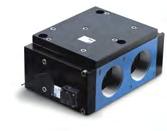 69 SERIES The MAC 69 series is a 3-way balanced spool valve piloted by a small direct operated 4-way solenoid pilot - a one-off in air valve manufacturing.