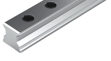 Roller Guide Rails - Technical Data and Drawings Integrated Measuring System for BRS and RRS 59 Roller guide rail SNS with plastic or steel mounting hole plugs For mounting from above: - delivered