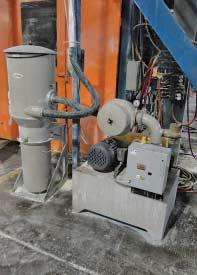 Displacement Vacuum Pumps with Dust Collectors; S/N 212449, 212450, 212448, 480 Volt Conair Model B32-BAAN
